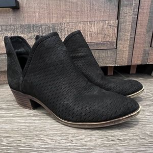 Lucky Brand Black Heeled Bootie